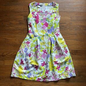 Blue Les Copains Floral Dress